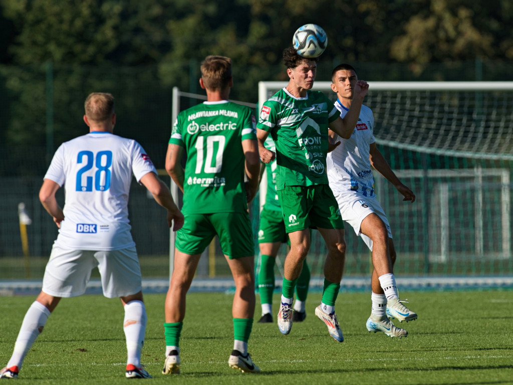 Dobry finisz nic nie dał. Stomil ograł Mławiankę