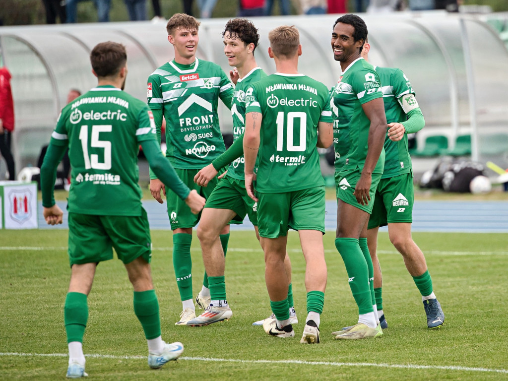 Jureczko jak lotnik. Mławianka wygrywa w domu