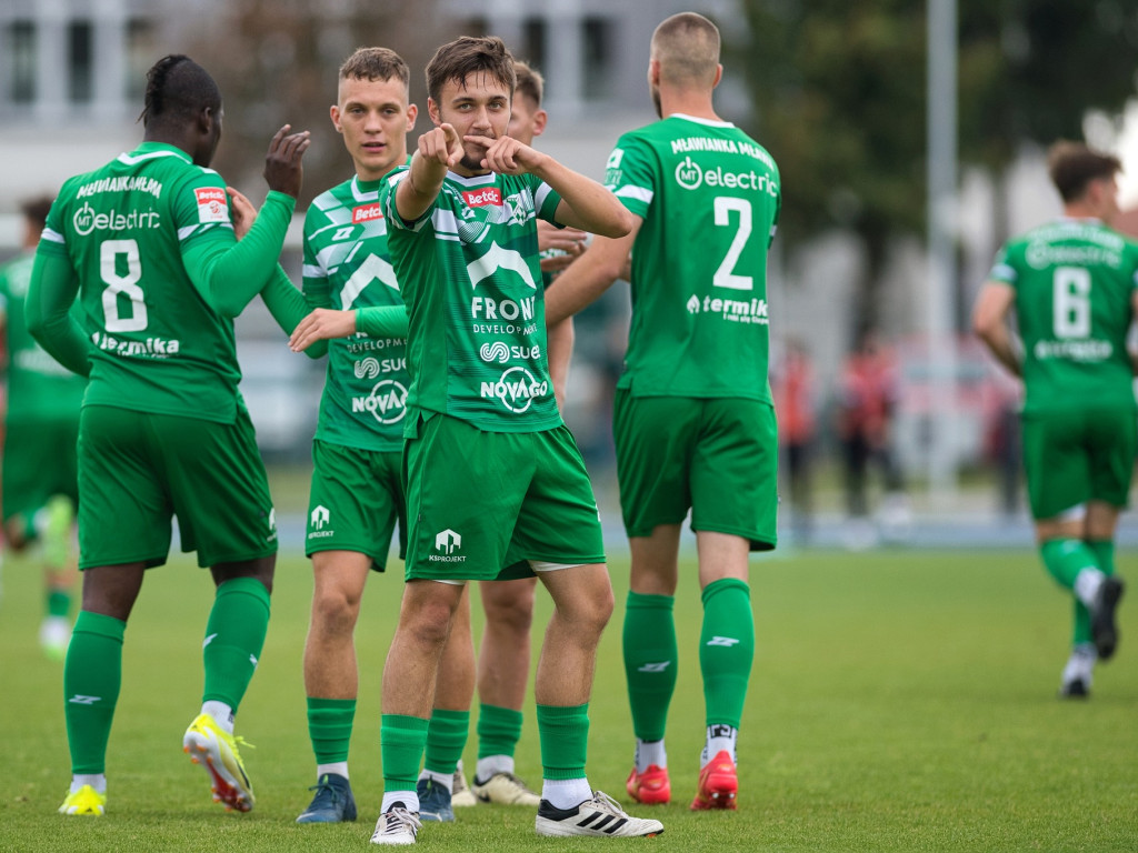 Jureczko jak lotnik. Mławianka wygrywa w domu