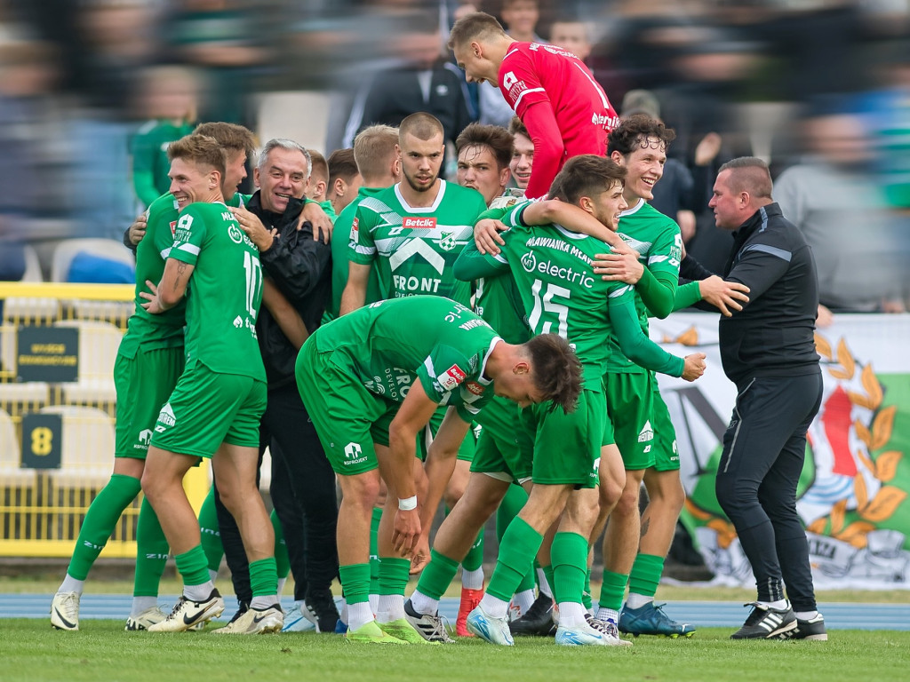 Jureczko jak lotnik. Mławianka wygrywa w domu