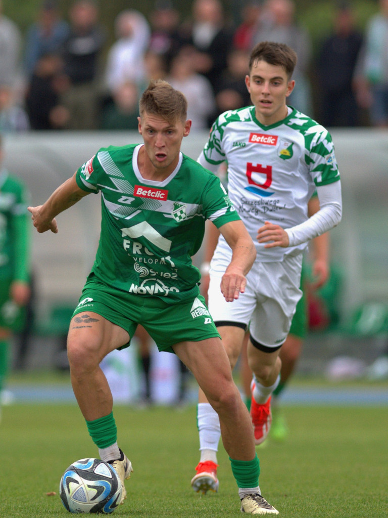 Jureczko jak lotnik. Mławianka wygrywa w domu