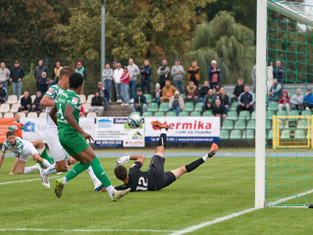 Jureczko jak lotnik. Mławianka wygrywa w domu