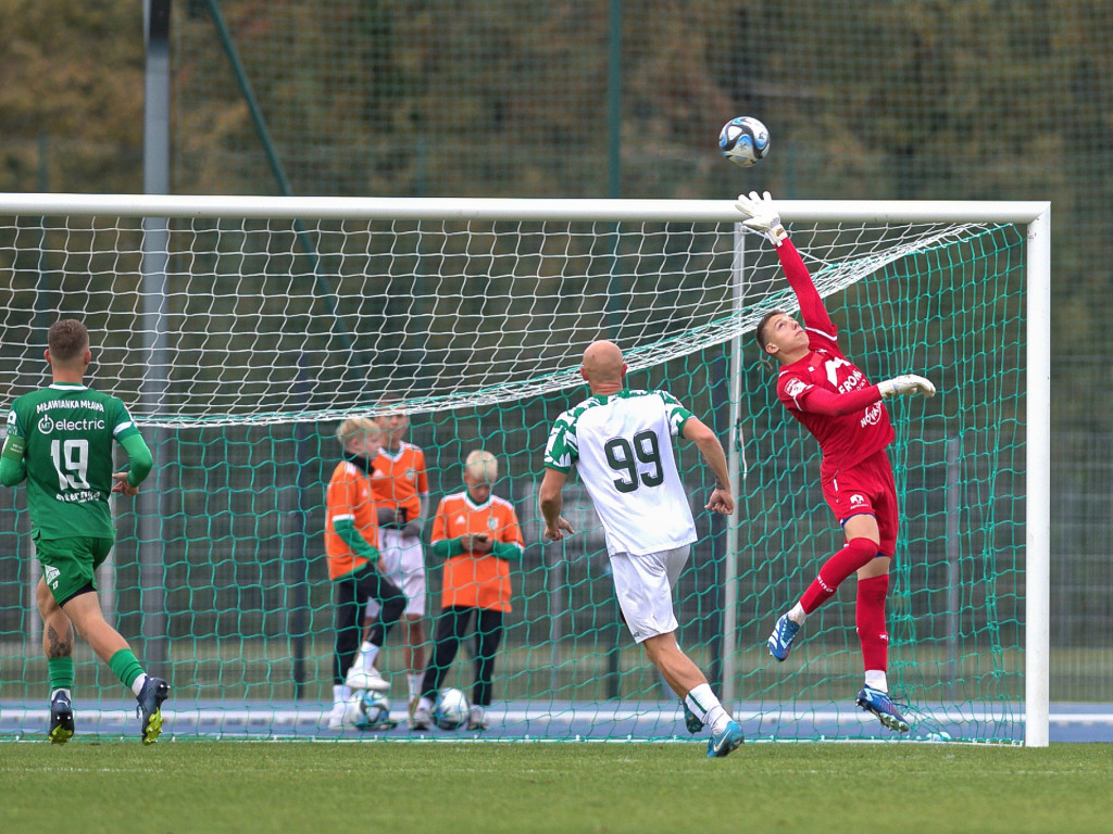Jureczko jak lotnik. Mławianka wygrywa w domu