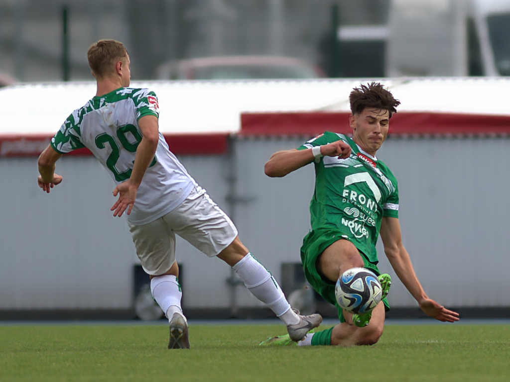 Jureczko jak lotnik. Mławianka wygrywa w domu