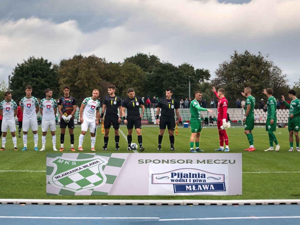 Jureczko jak lotnik. Mławianka wygrywa w domu