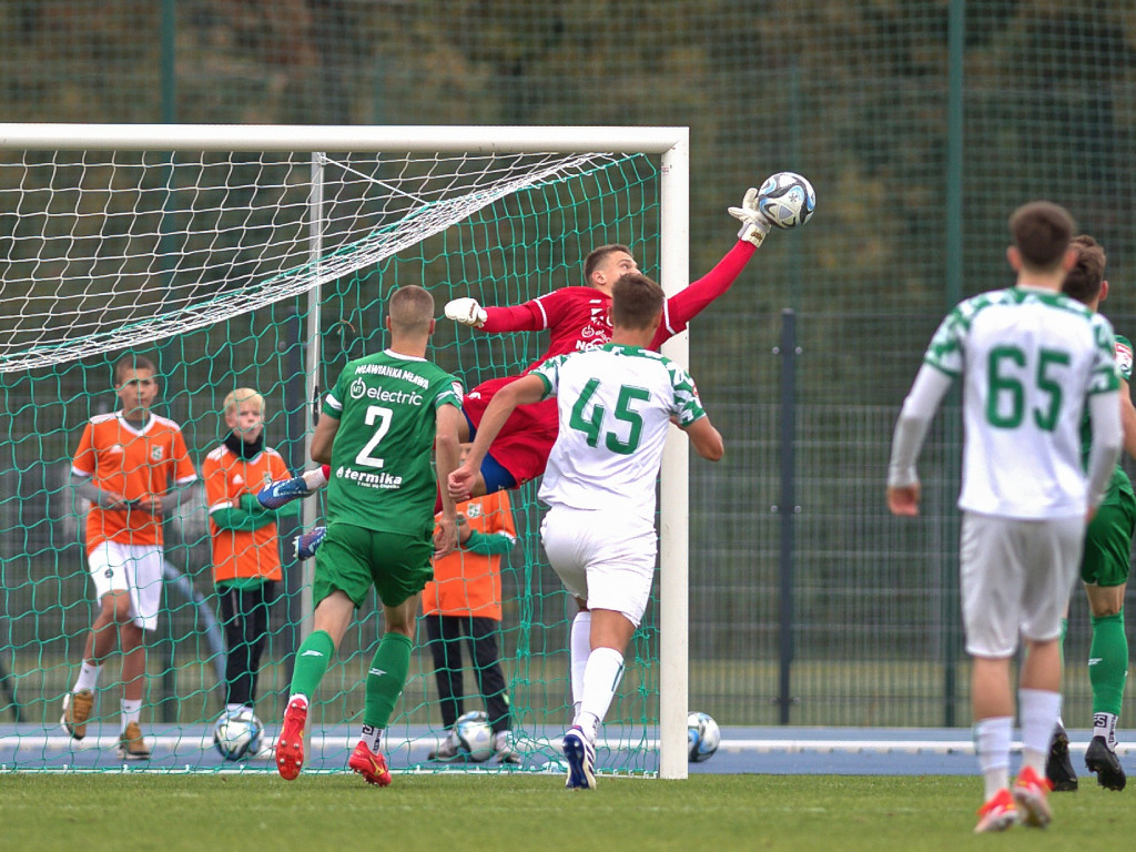 Jureczko jak lotnik. Mławianka wygrywa w domu