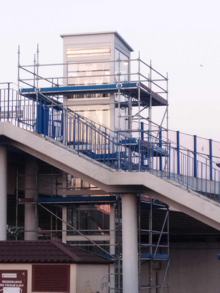 Renowacja na Stacji Mława. Windy nieczynne