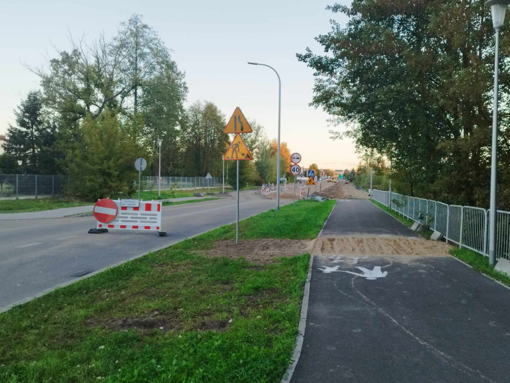 Prace na ulicy Kopernika