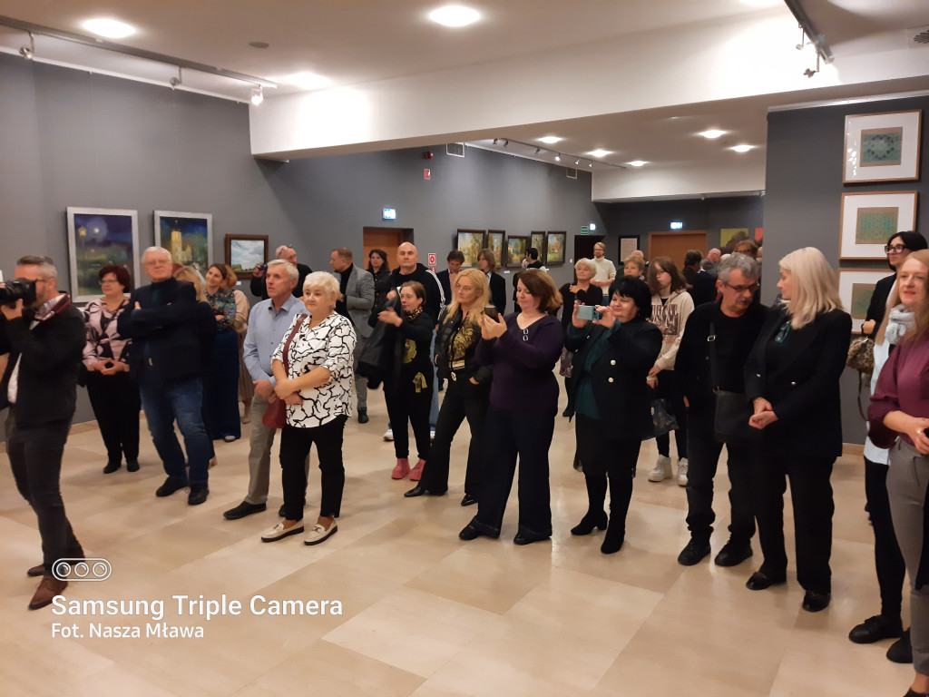 Mławianie na plenerze malarskim w Muzeum Romantyzmu w Opinogórze