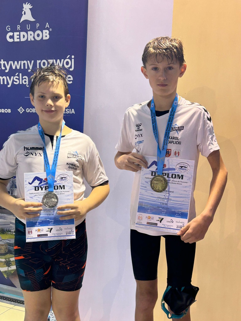 Wielkie emocje na basenie. Ponad sto medali mławian