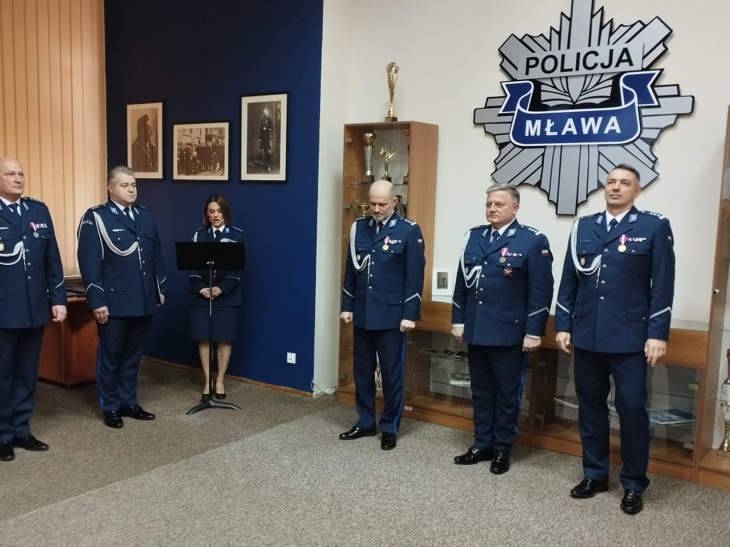 Inspektor Ryfiński odchodzi. Nowy komendant policji w Mławie