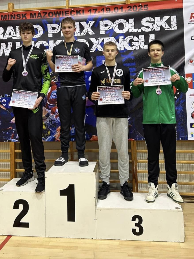 Trzy medale kickbokserów. Debiut nowego klubu