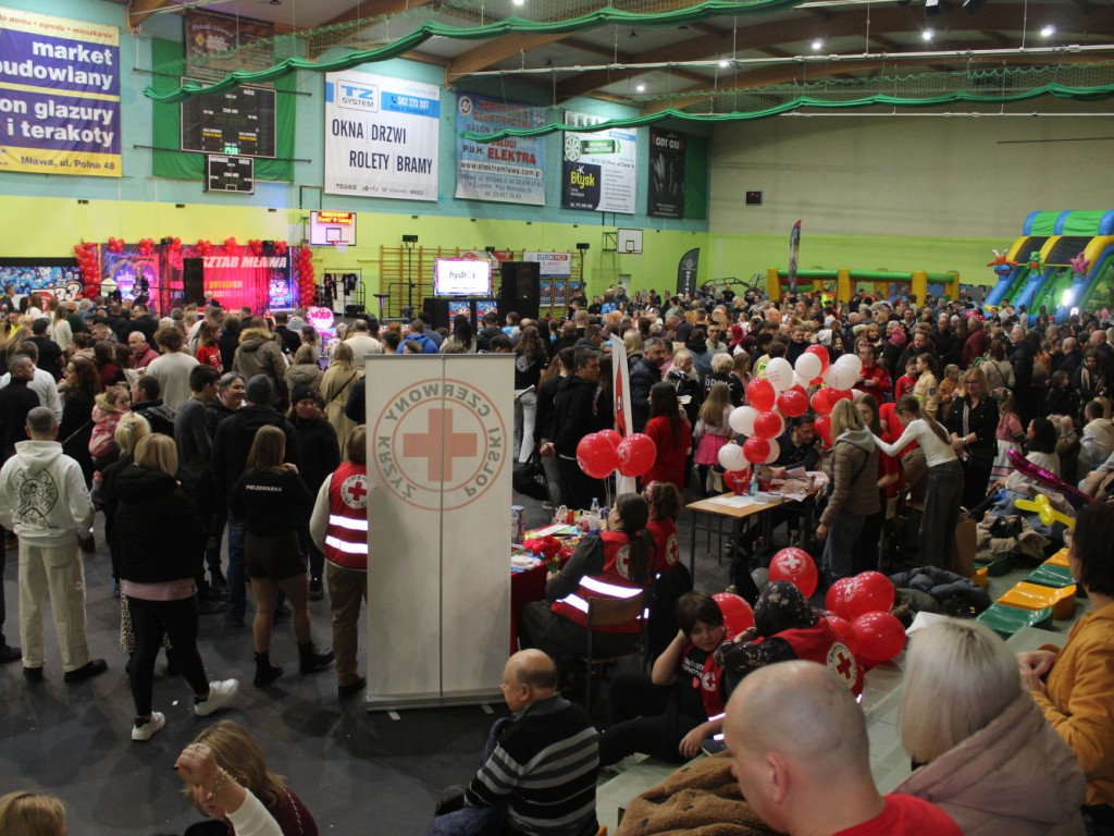 Mieszkańcy Mławy wsparli WOŚP