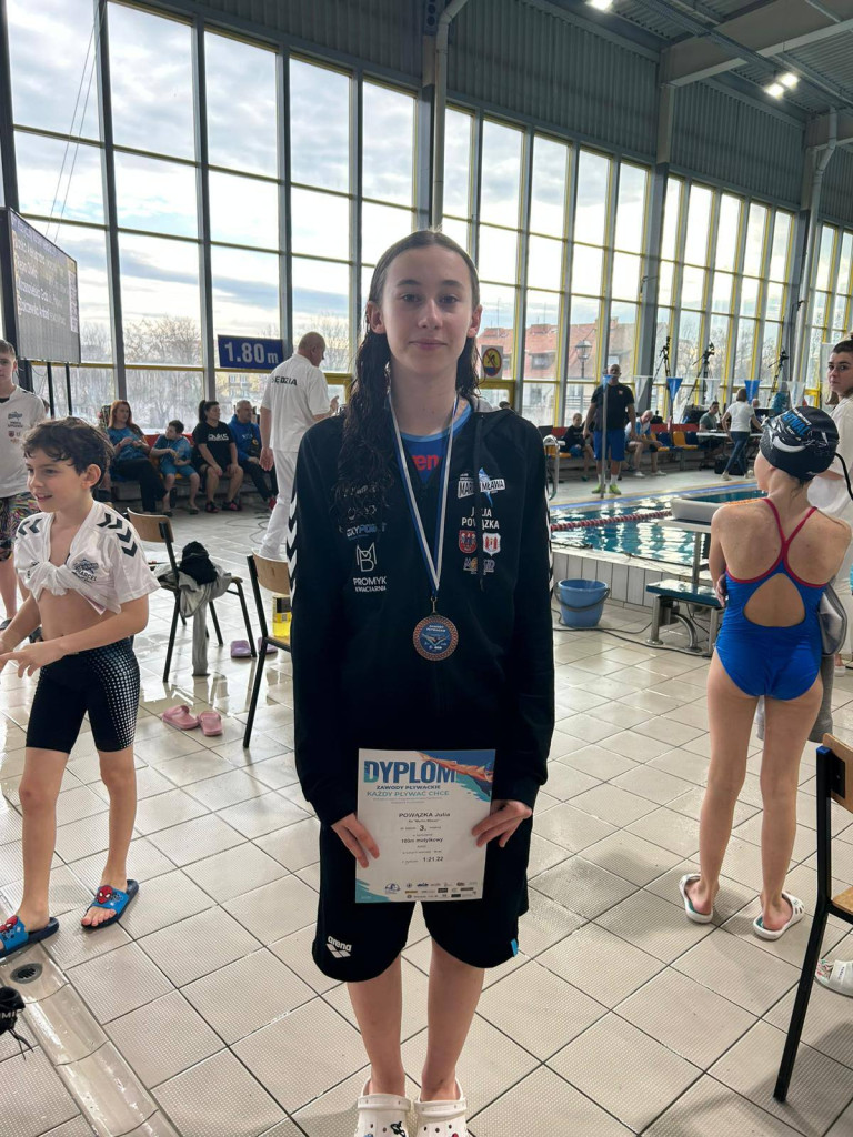 Medalowe łowy pływaków w Ciechanowie. Pięć krążków Daniiła