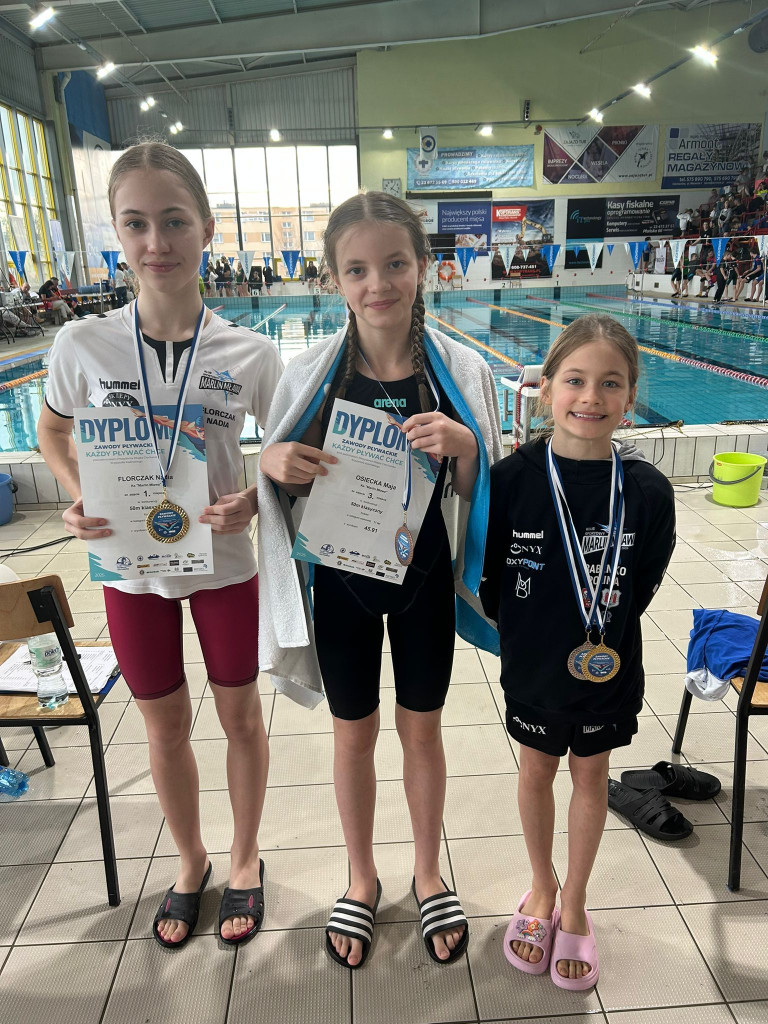 Medalowe łowy pływaków w Ciechanowie. Pięć krążków Daniiła