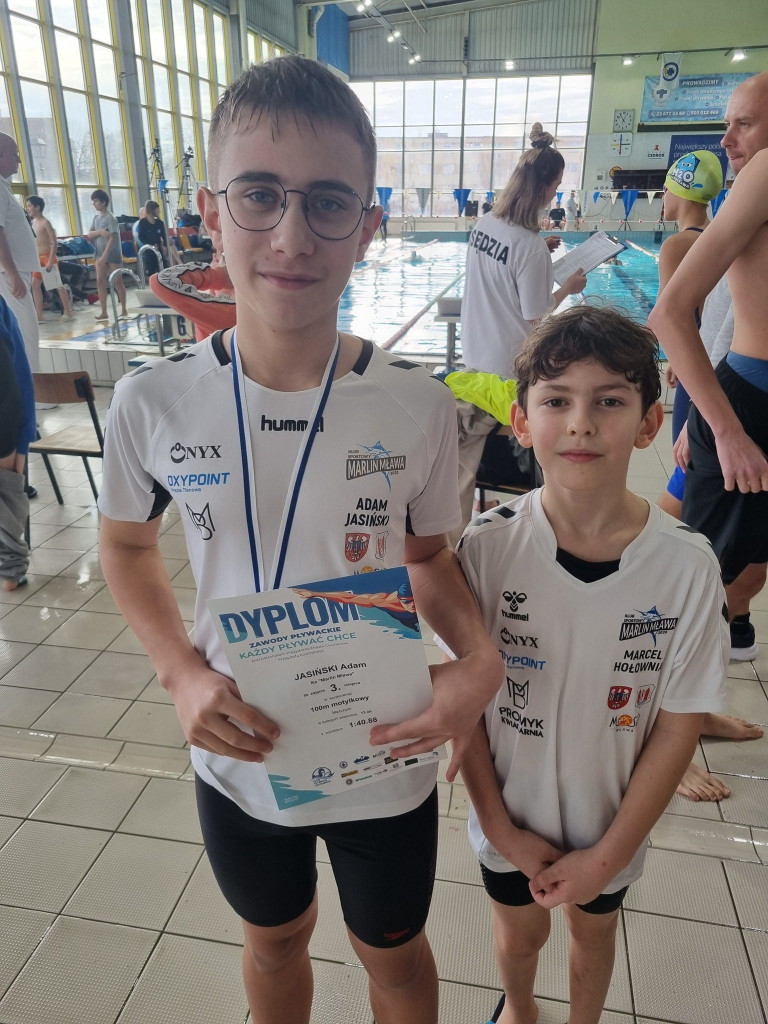 Medalowe łowy pływaków w Ciechanowie. Pięć krążków Daniiła