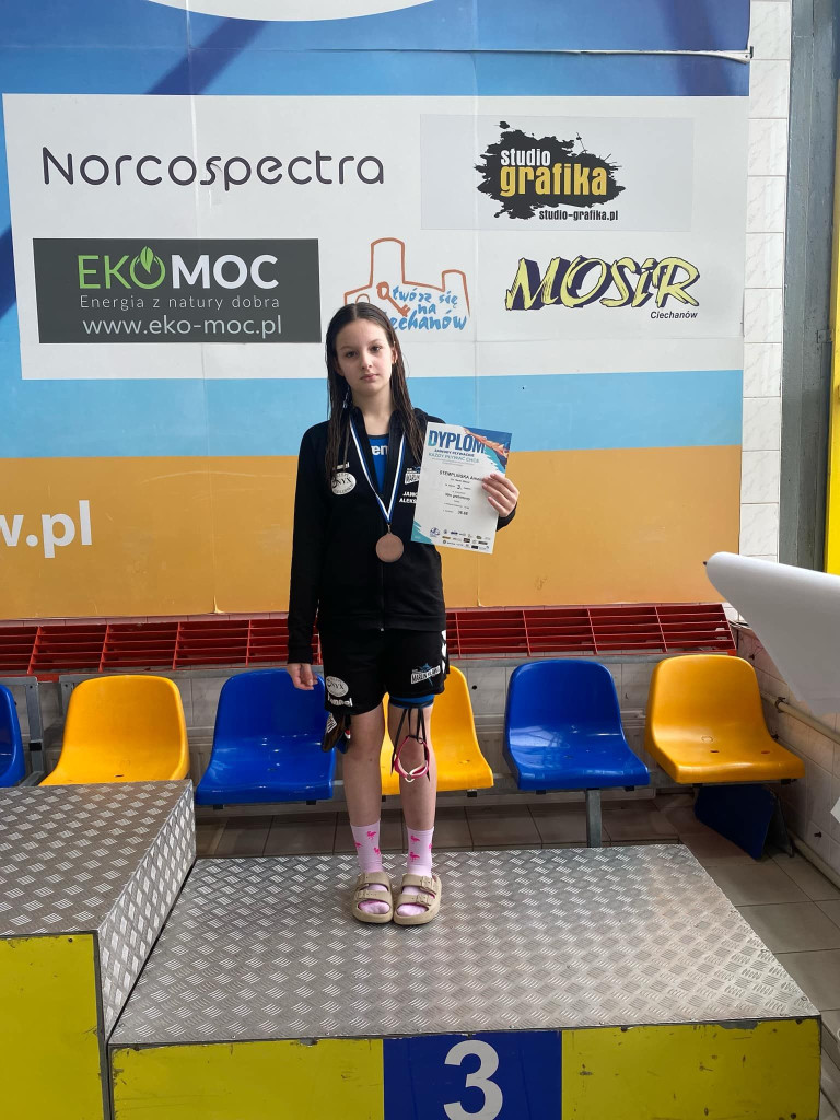 Medalowe łowy pływaków w Ciechanowie. Pięć krążków Daniiła