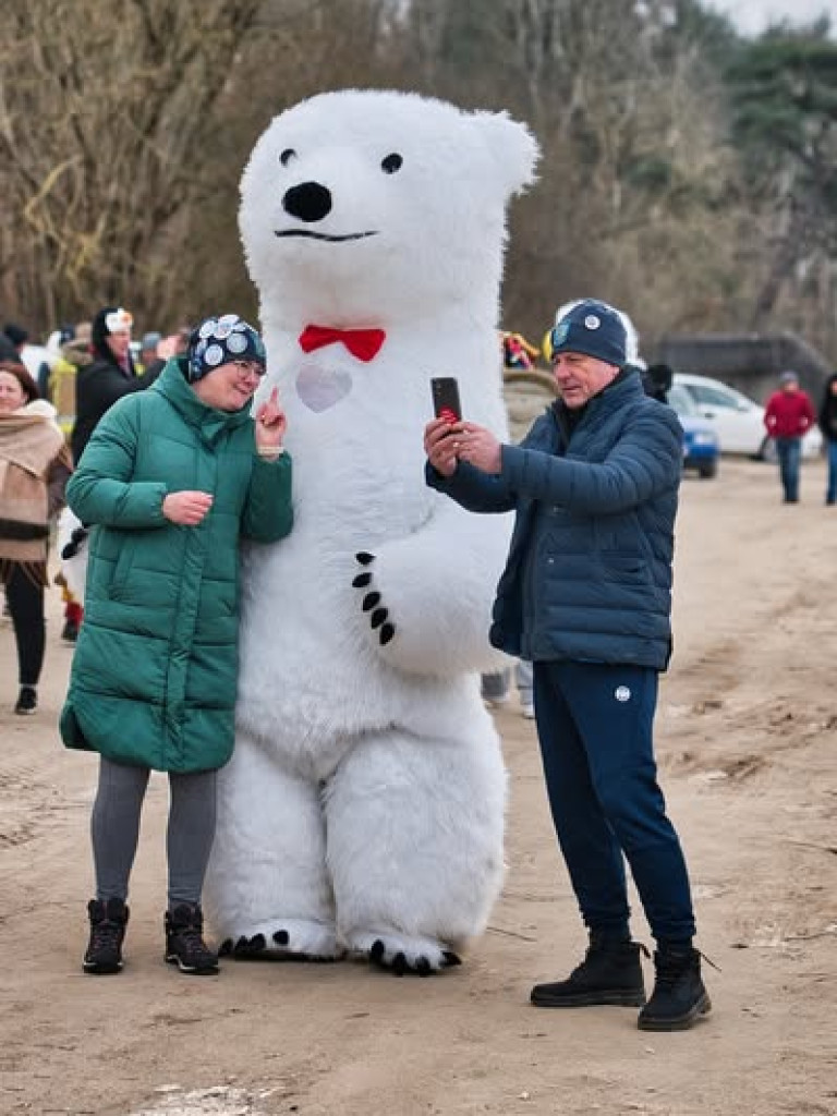 Foczki i Morsy podbiły Zalew Ruda. Zimowa kąpiel dla prawdziwych twardzieli