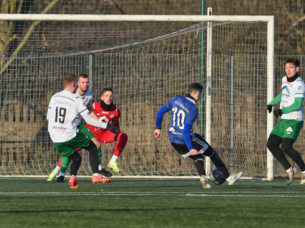 Nowy gracz Mławianki. Klęska w sparingu