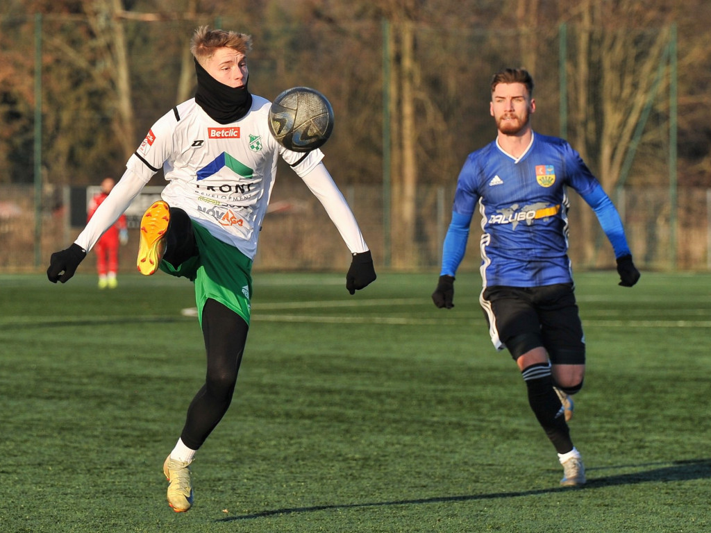 Nowy gracz Mławianki. Klęska w sparingu