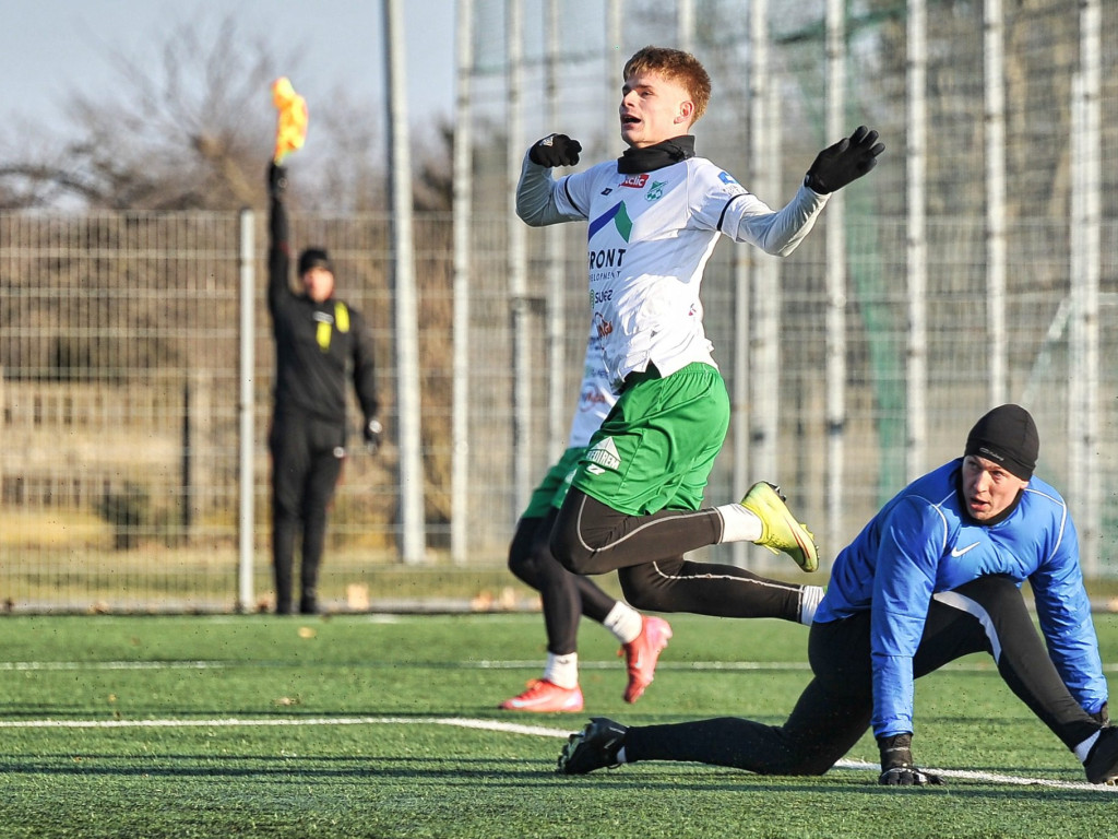 Nowy gracz Mławianki. Klęska w sparingu