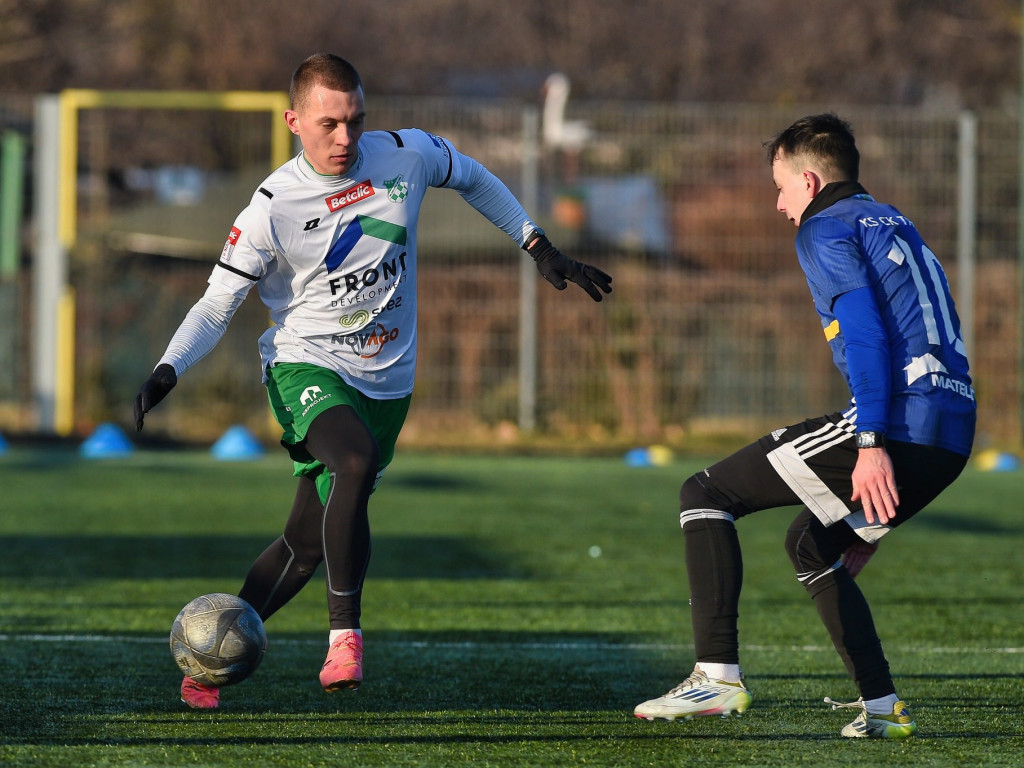 Nowy gracz Mławianki. Klęska w sparingu