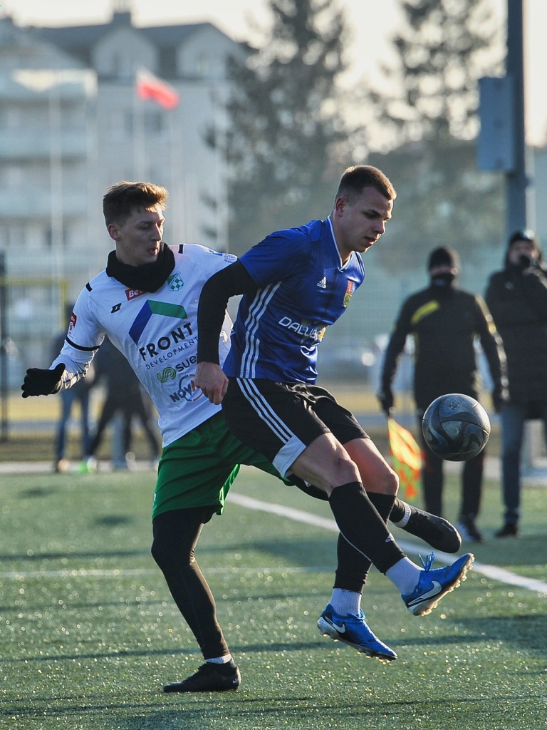 Nowy gracz Mławianki. Klęska w sparingu