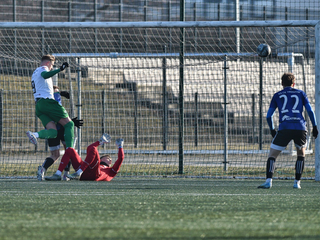 Nowy gracz Mławianki. Klęska w sparingu