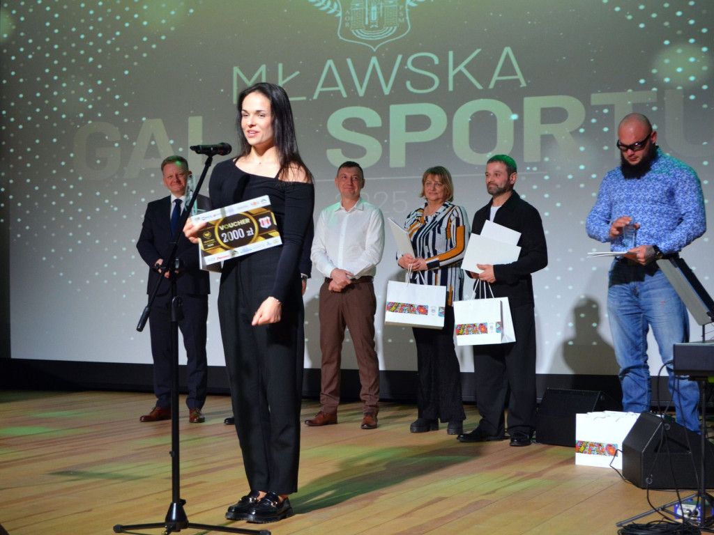 Mławska Gala Sportu 2025: Uroczyste uhonorowanie sportowców [ZDJĘCIA]