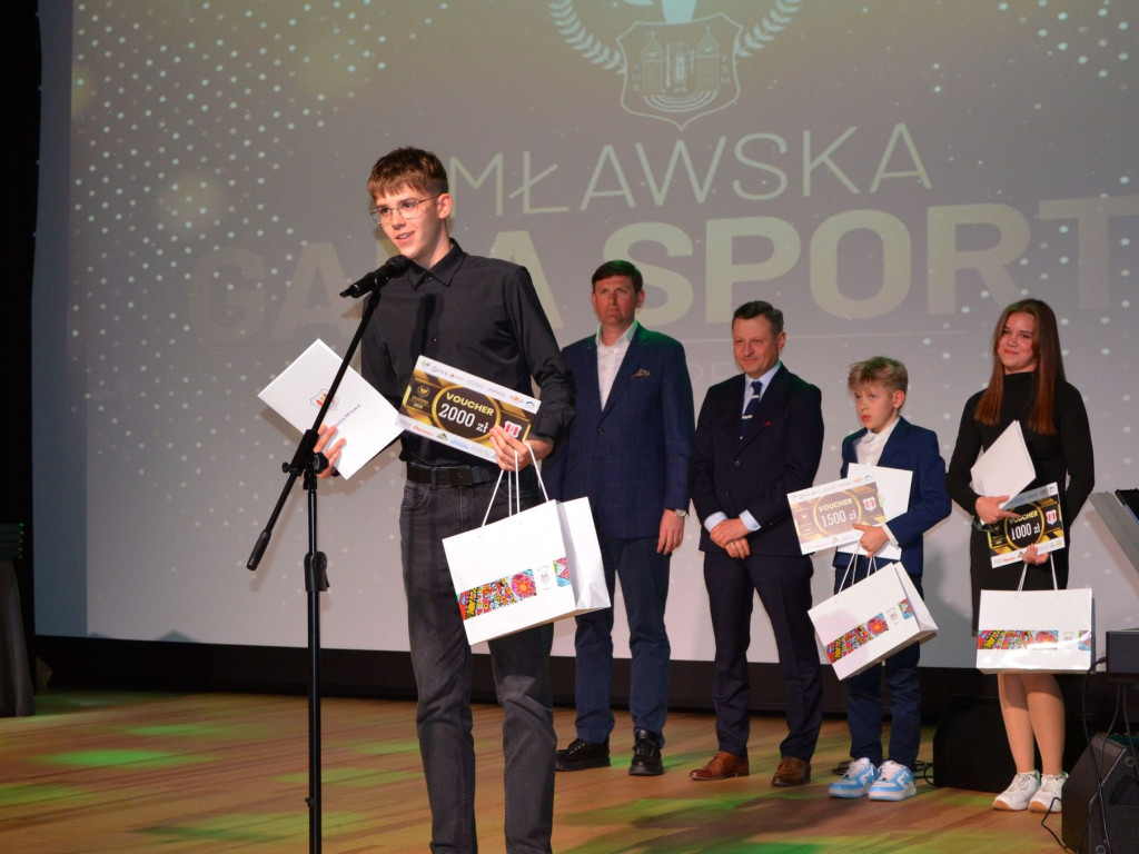 Mławska Gala Sportu 2025: Uroczyste uhonorowanie sportowców [ZDJĘCIA]