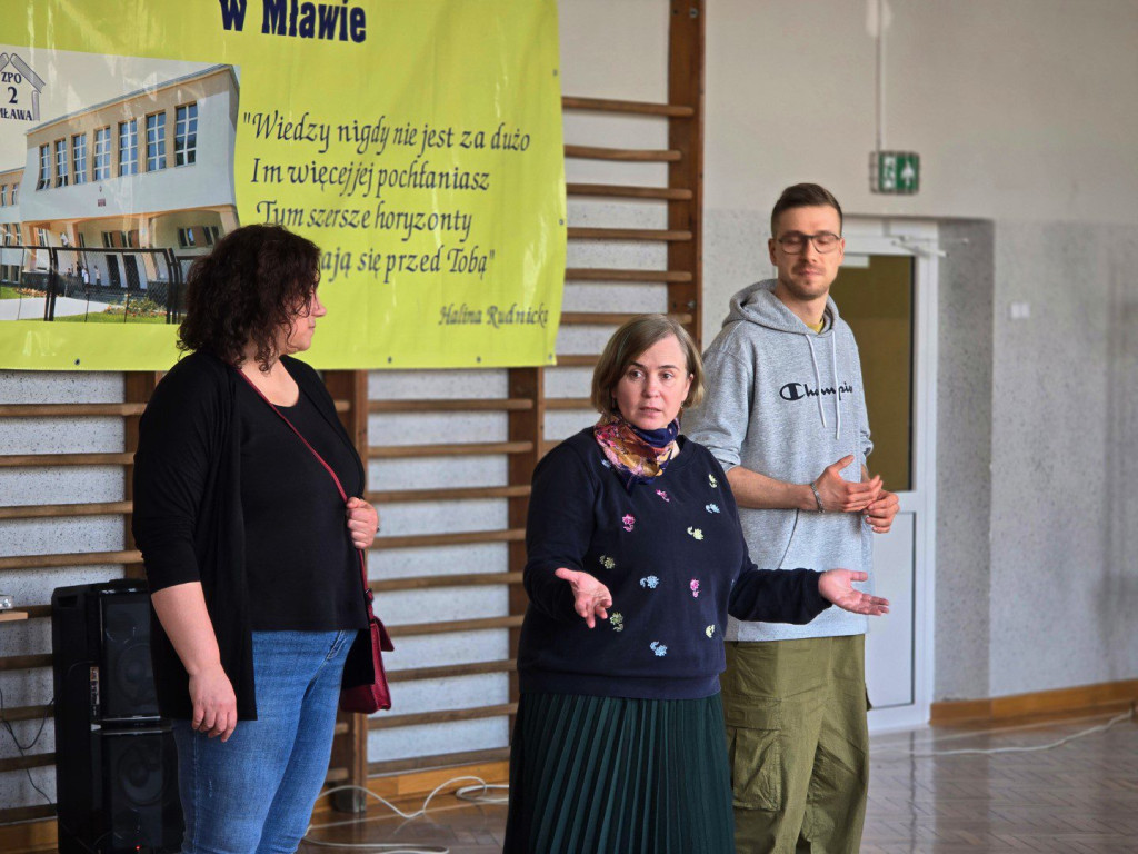 Raper Mikser z warsztatami w mławskich szkołach