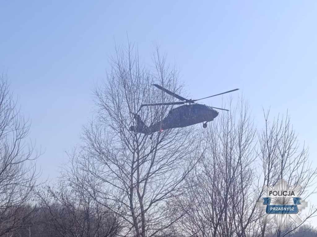 Spektakularna akcja z udziałem Black Hawk [FILM]