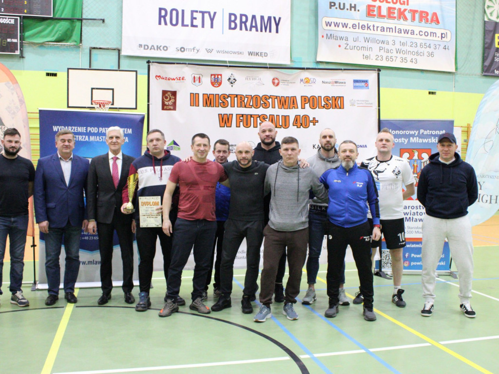 Złoty kolor Jokera.  Mistrzostwa Polski czterdziestolatków