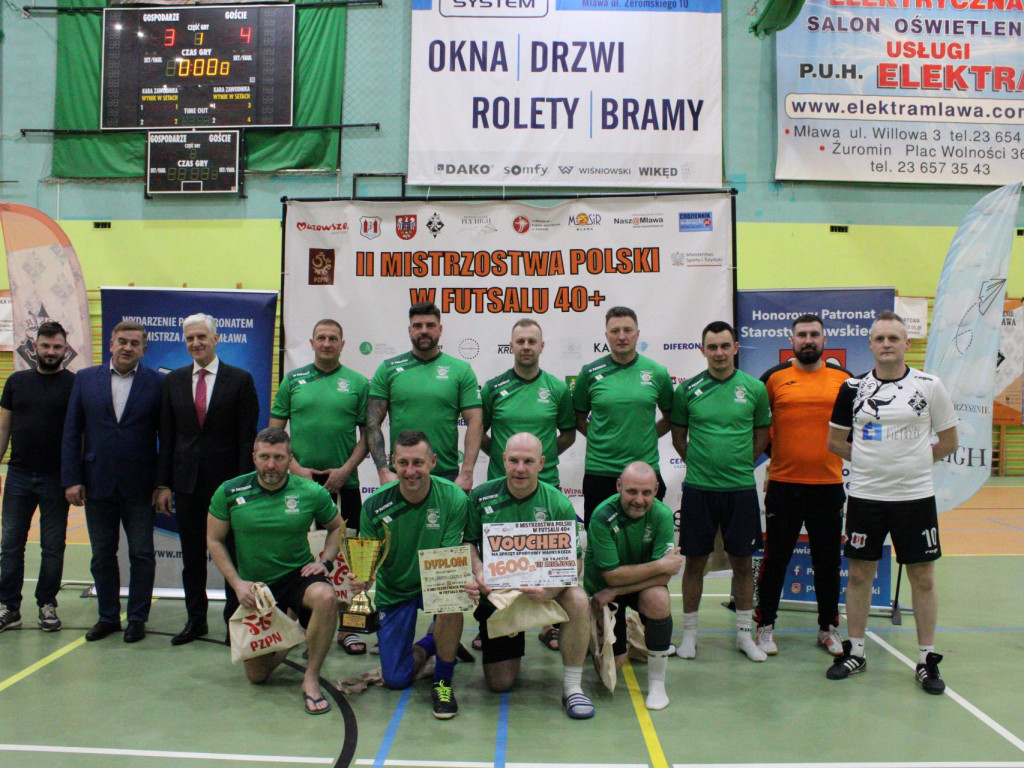 Złoty kolor Jokera.  Mistrzostwa Polski czterdziestolatków