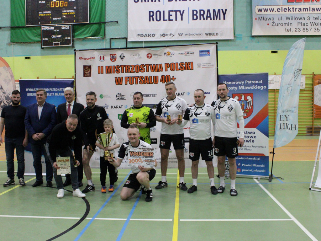 Złoty kolor Jokera.  Mistrzostwa Polski czterdziestolatków