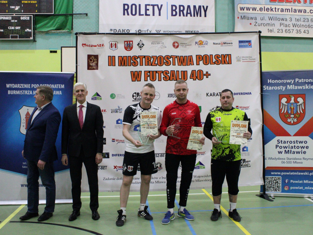 Złoty kolor Jokera.  Mistrzostwa Polski czterdziestolatków