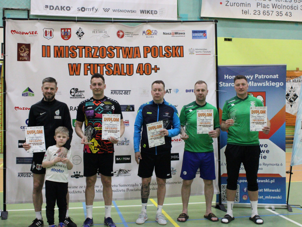 Złoty kolor Jokera.  Mistrzostwa Polski czterdziestolatków