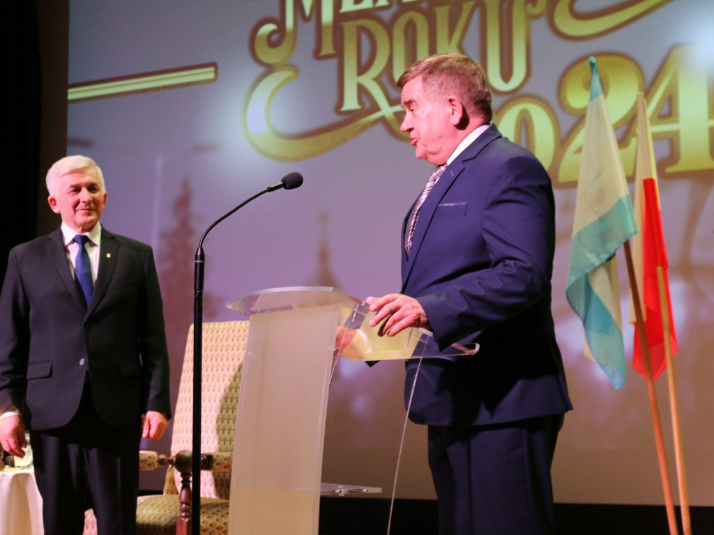 Andrzej Lampkowski z tytułem Mławianina Roku