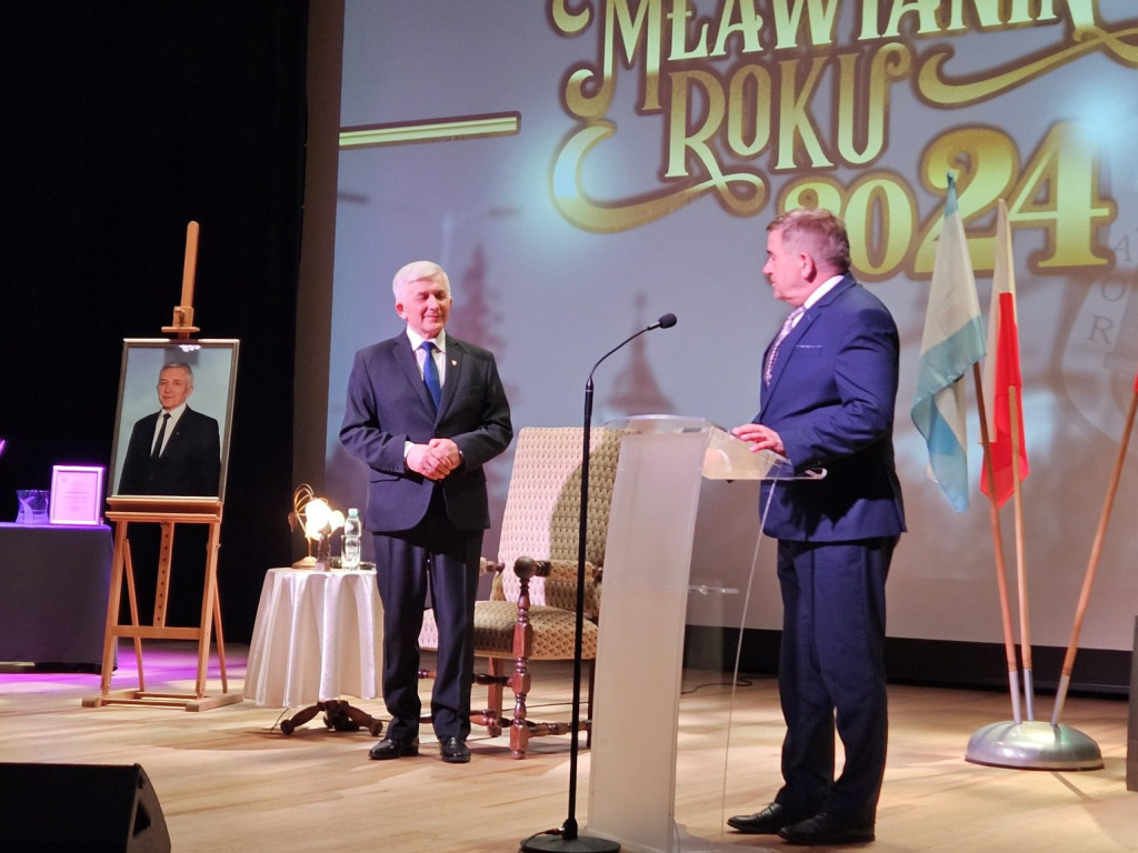 Andrzej Lampkowski z tytułem Mławianina Roku