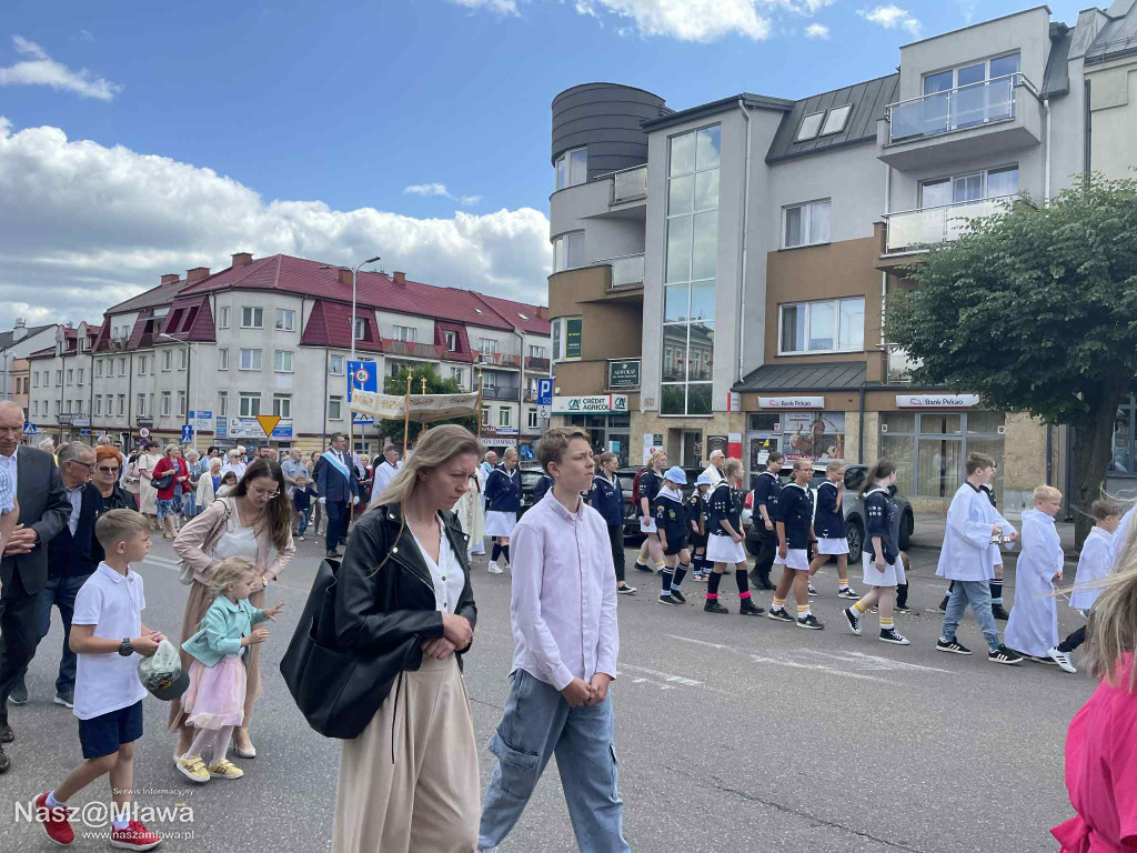 Procesje Bożego Ciała w Mławie