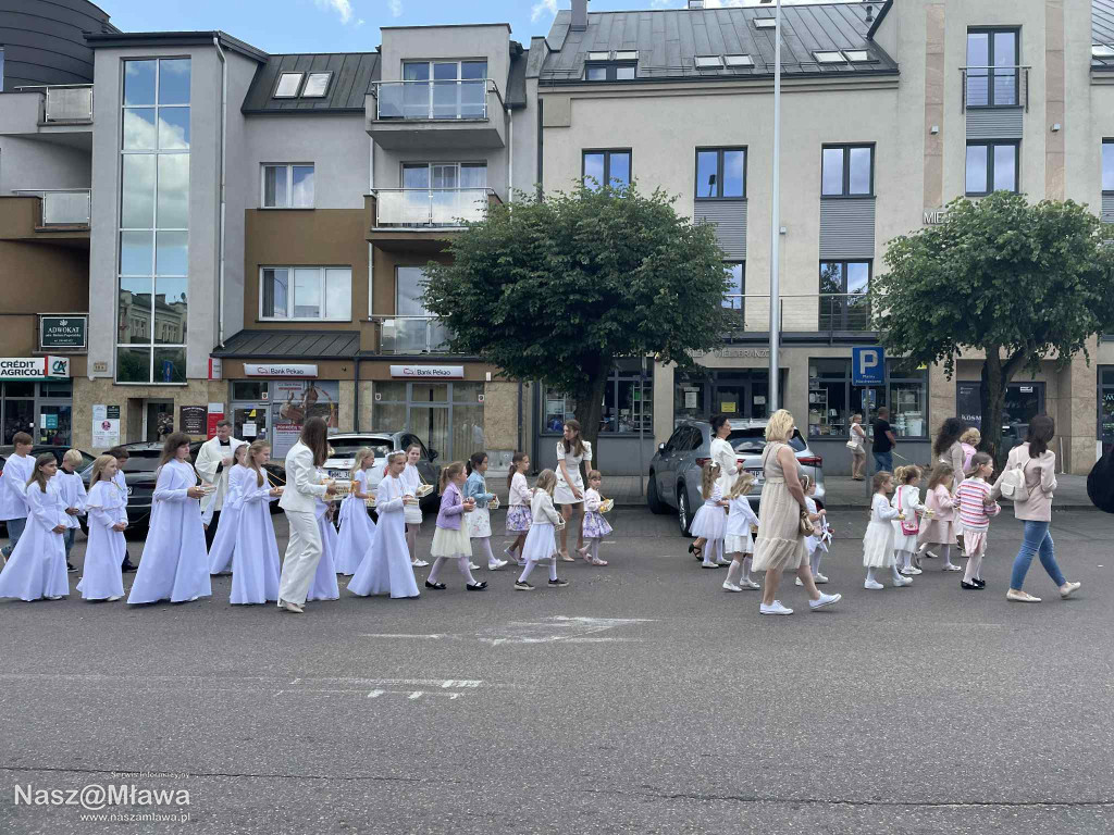 Procesje Bożego Ciała w Mławie