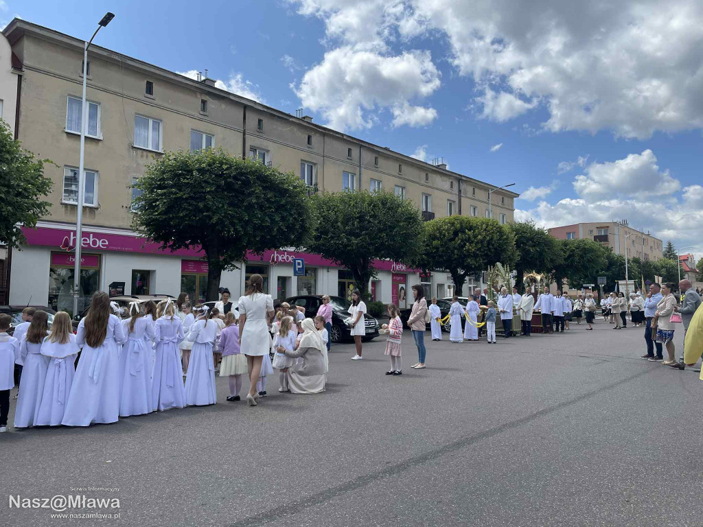 Procesje Bożego Ciała w Mławie