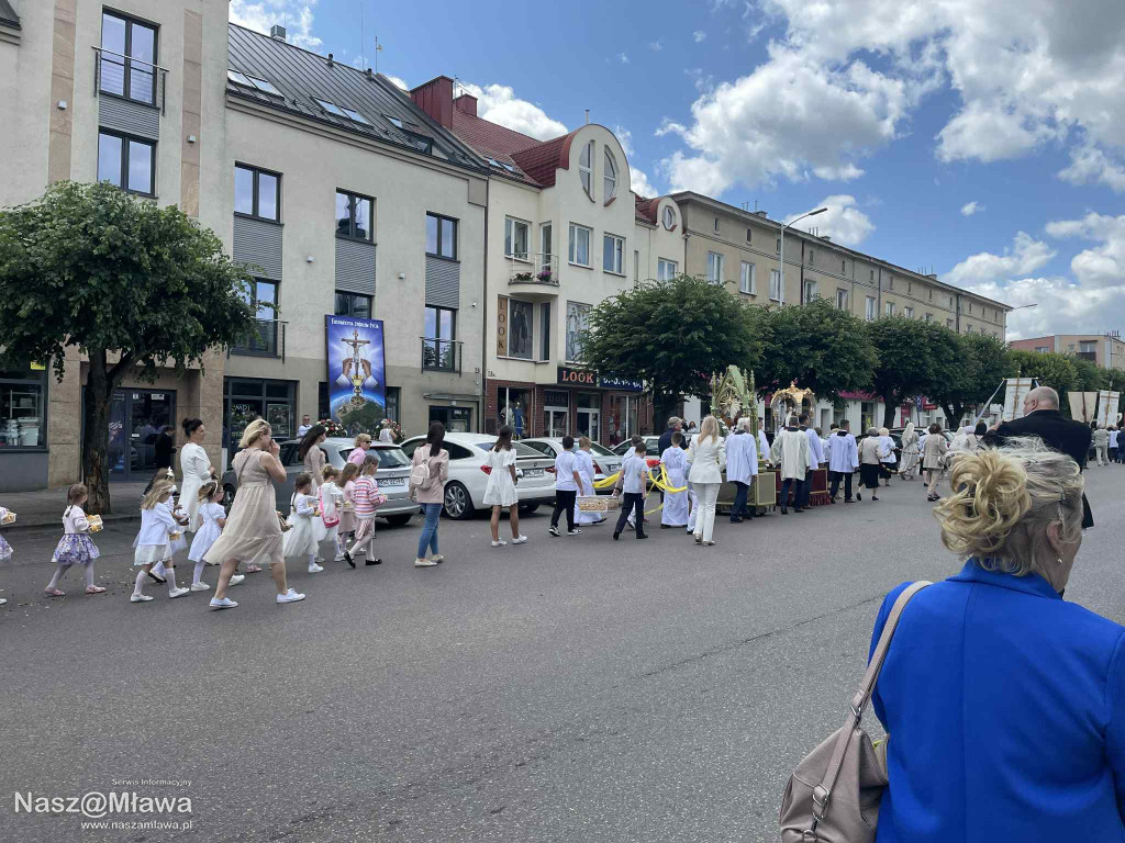 Procesje Bożego Ciała w Mławie
