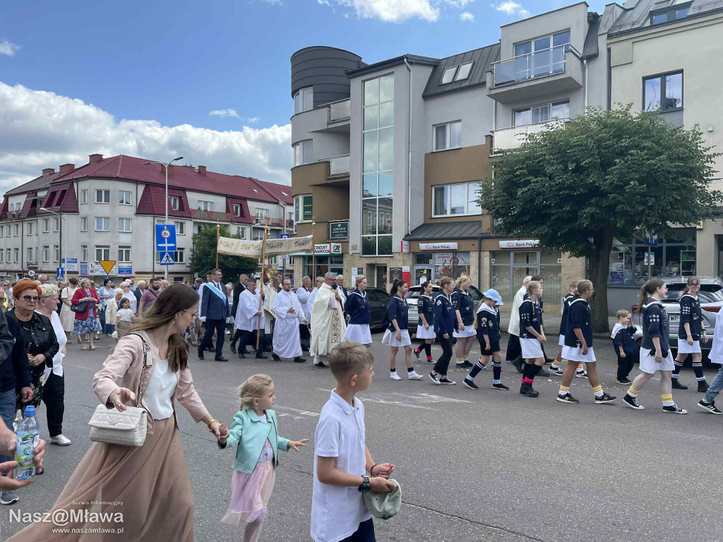 Procesje Bożego Ciała w Mławie