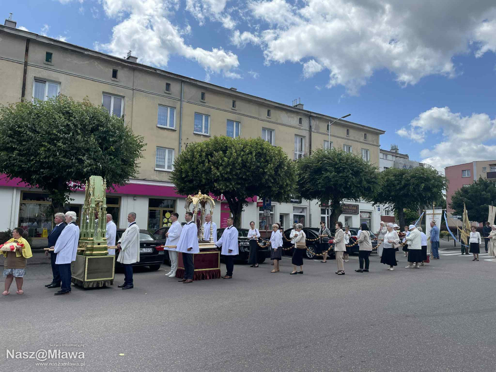Procesje Bożego Ciała w Mławie