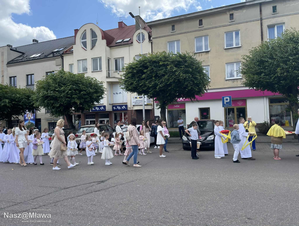Procesje Bożego Ciała w Mławie