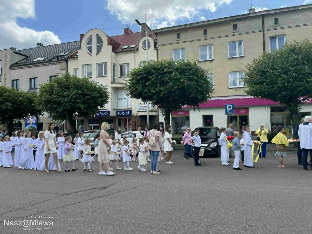 Procesje Bożego Ciała w Mławie