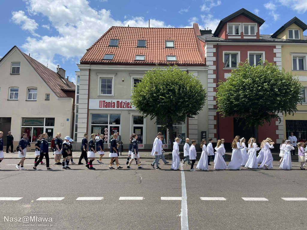 Procesje Bożego Ciała w Mławie