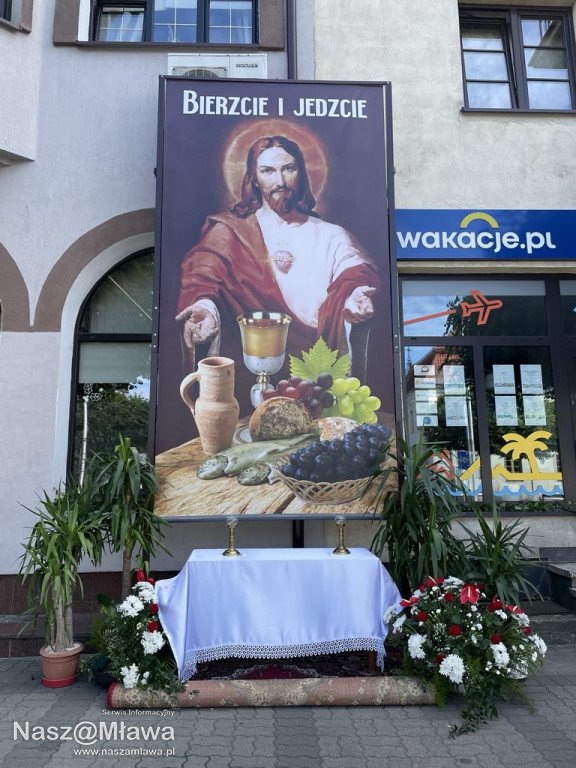 Procesje Bożego Ciała w Mławie