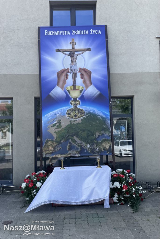 Procesje Bożego Ciała w Mławie